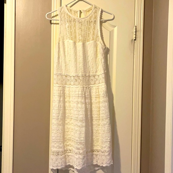 White Lace Dress - Picture 1 of 2